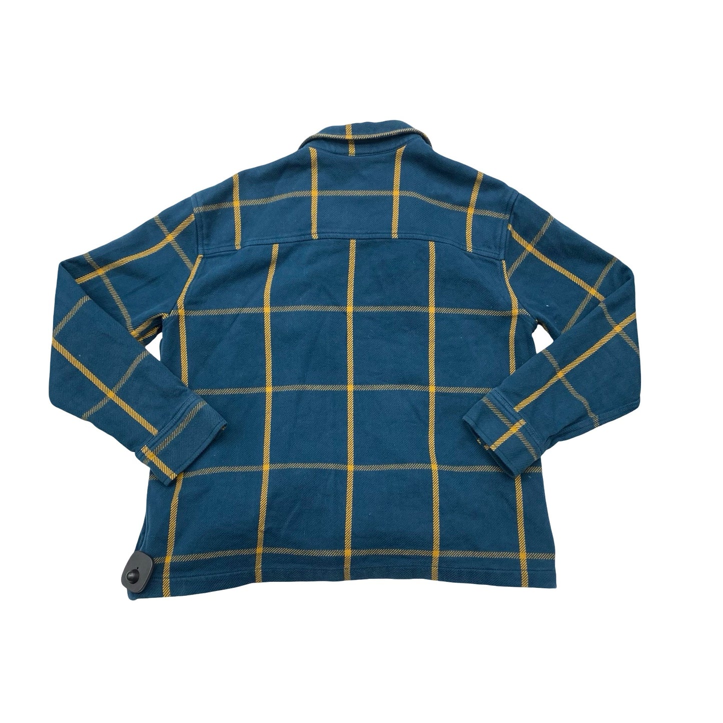Jacket Shirt By Eddie Bauer In Plaid Pattern, Size:L