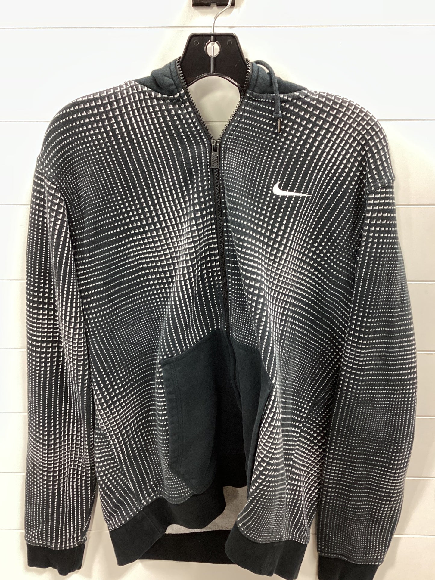 Athletic Sweatshirt Hoodie By Nike Apparel In Black, Size:Xl