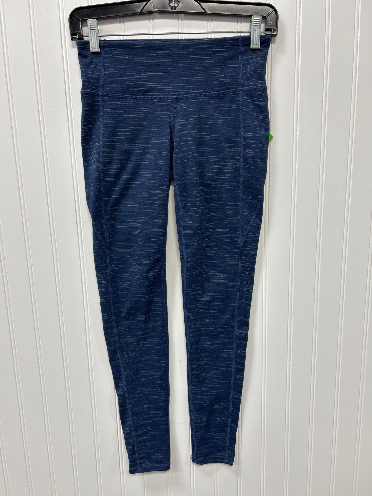 Athletic Leggings By Athleta In Navy, Size:Xs