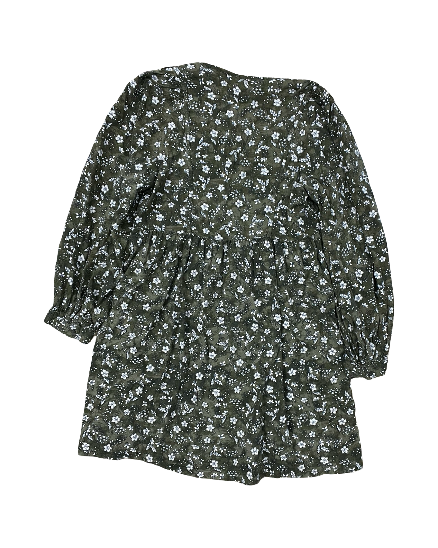 Dress Casual Midi By Old Navy In Green, Size:S