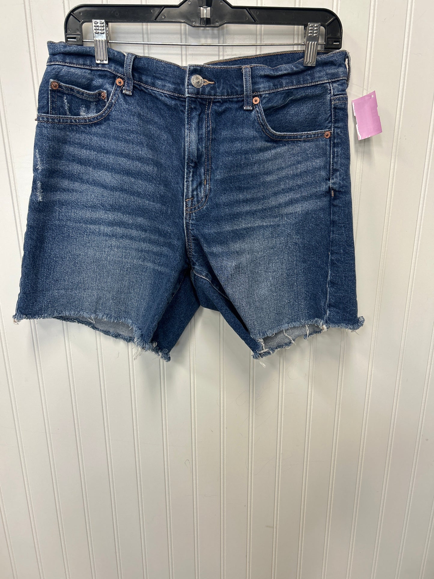 Shorts By American Eagle In Blue Denim, Size:8