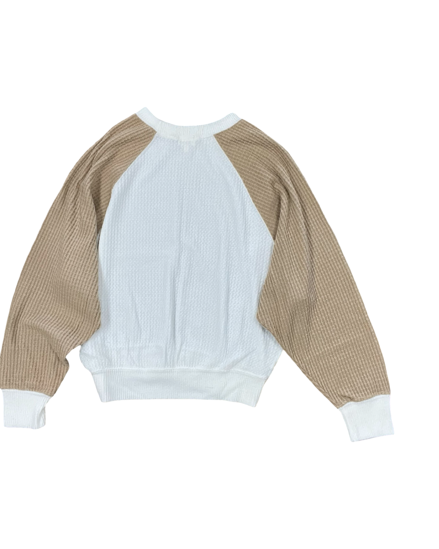 Top Ls By Bke In Brown & Cream, Size:M