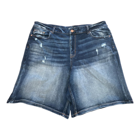 SHORTS by  EDGELY In BLUE DENIM, Size: 24