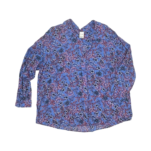 Top Ls By Blair In Blue, Size:3X