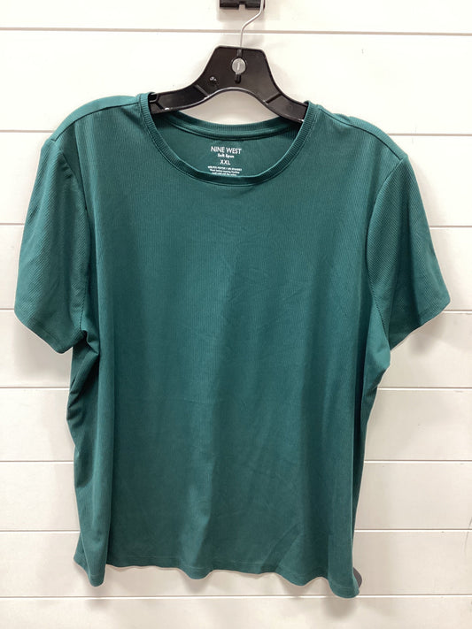 Top Ss By Nine West In Green, Size:1X