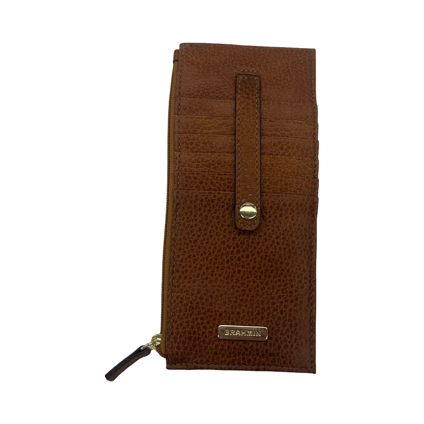 Id/Card Holder Designer By Brahmin In Brown