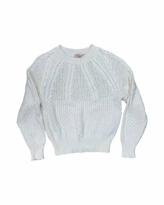Sweater By Philosophy In Cream, Size:Sp