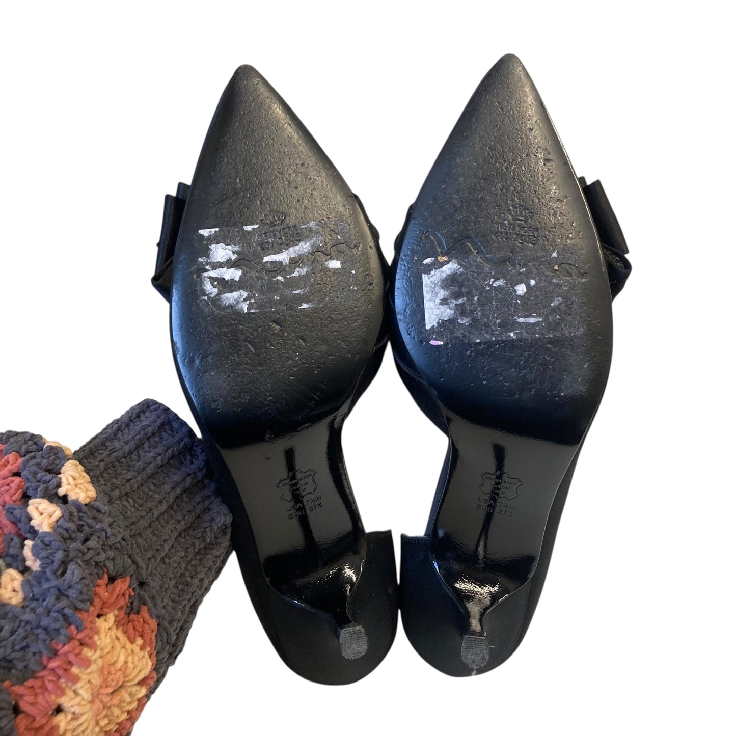 Shoes Heels Kitten By Nina In Black, Size:7.5