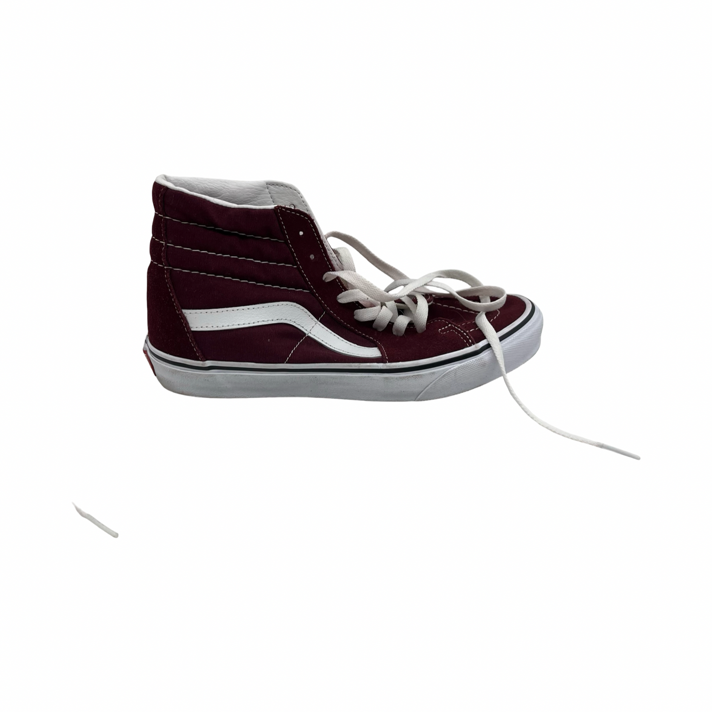 Shoes Sneakers By Vans In Maroon, Size:9