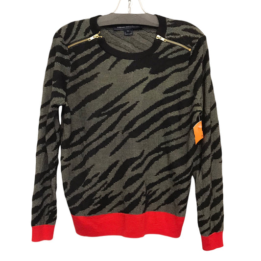 Sweater By French Connection In Black & Grey, Size:S