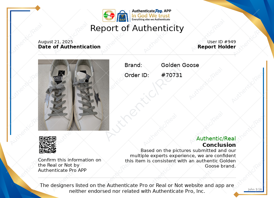 Shoes Luxury Designer By Golden Goose In White, Size:9.5