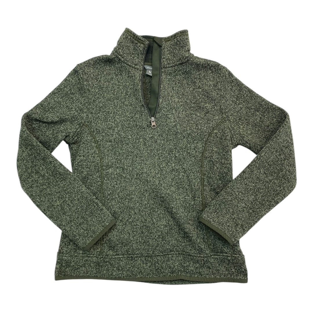 Athletic Fleece By Eddie Bauer In Green, Size:Sp