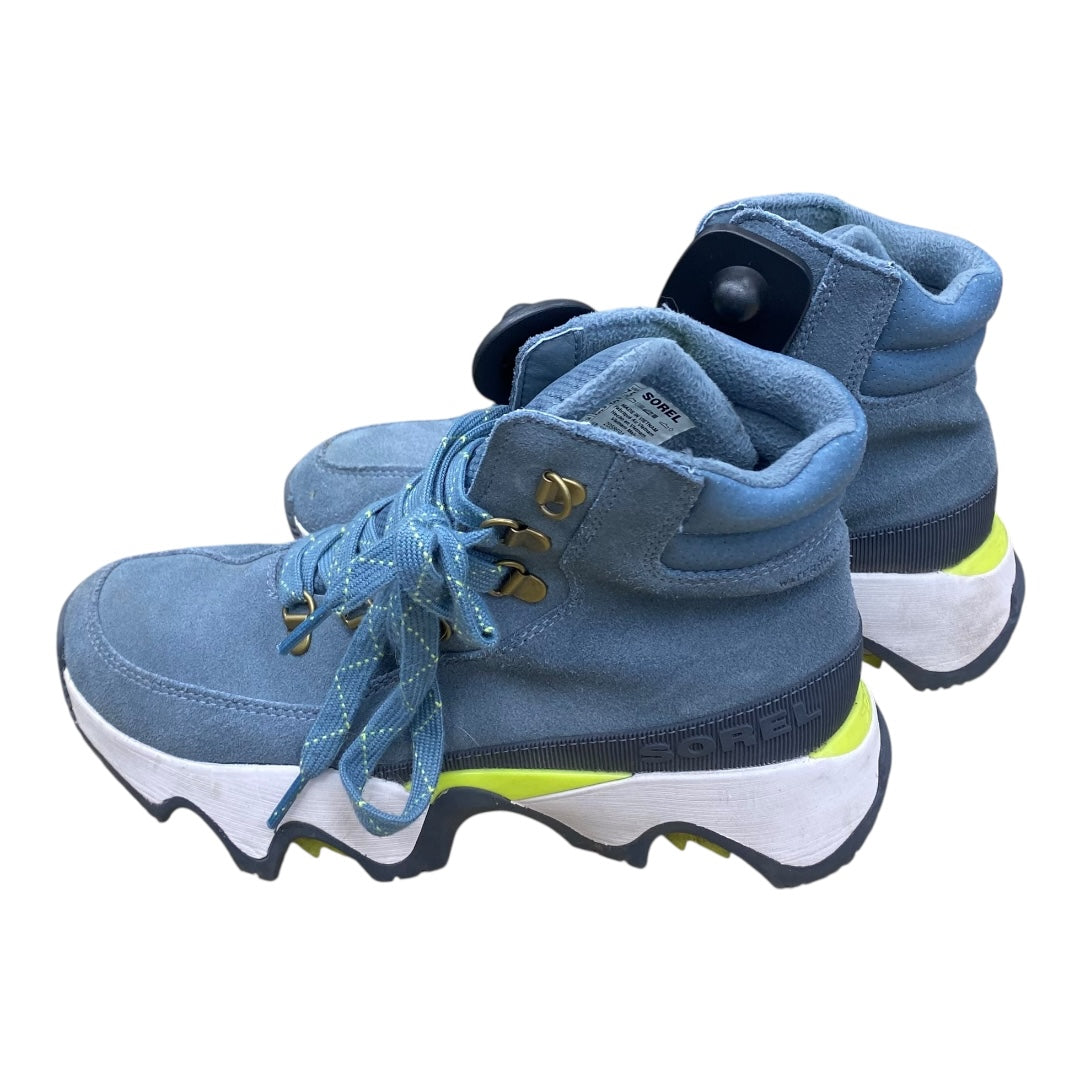 Boots Designer By Sorel In Blue, Size:7.5