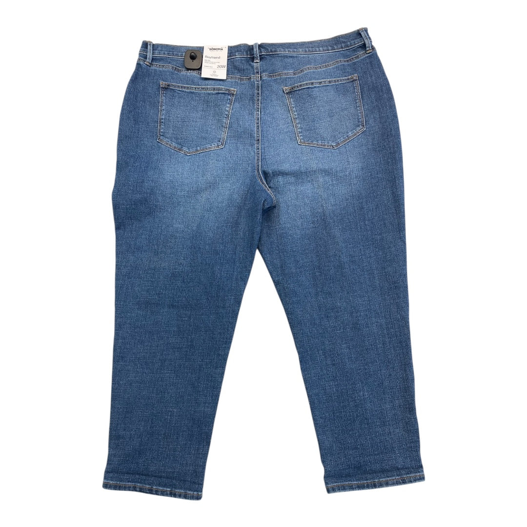 Jeans Straight By Sonoma In Blue, Size:20