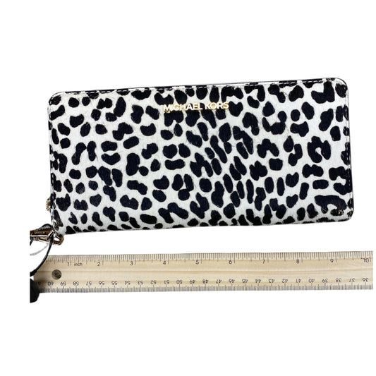 Wallet Designer By Michael Kors In Animal Print, Size:Large