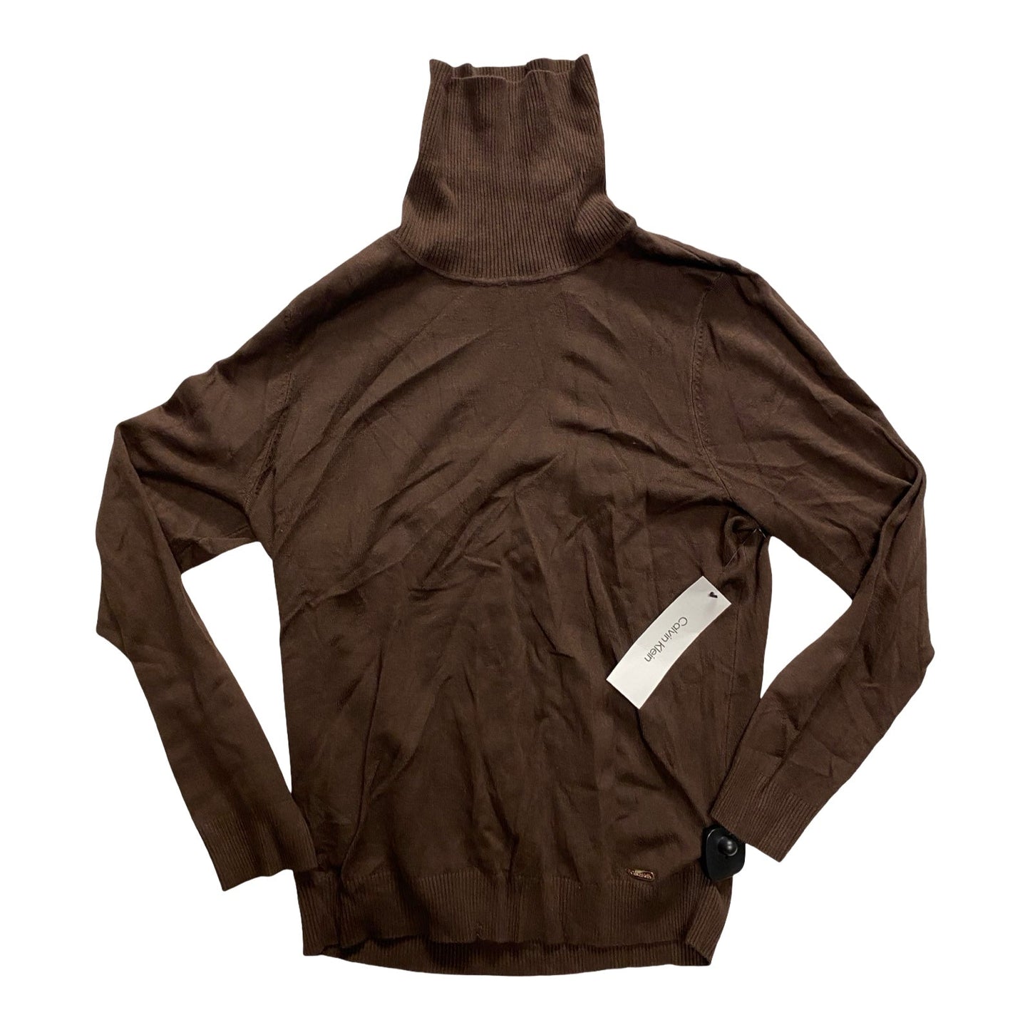 Sweater By Calvin Klein In Brown, Size:L