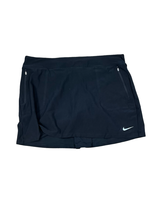 Athletic Skort By Nike In Black, Size:Xl