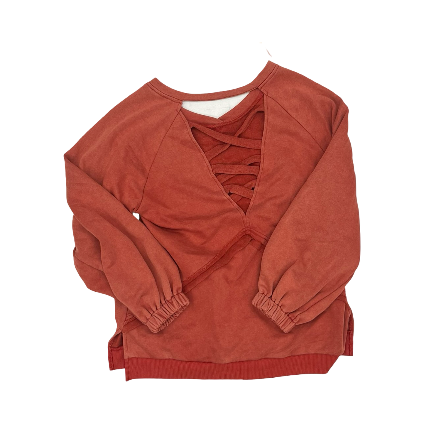 Sweatshirt Crewneck By Pol In Red, Size:M