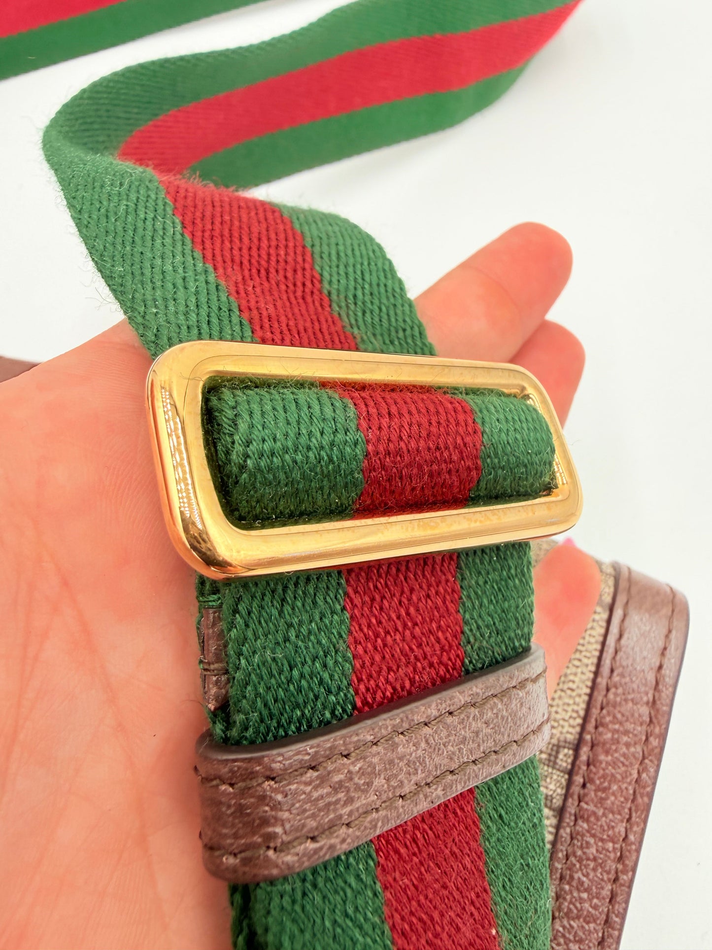 Crossbody Luxury Designer By Gucci In Multi, Size:Small