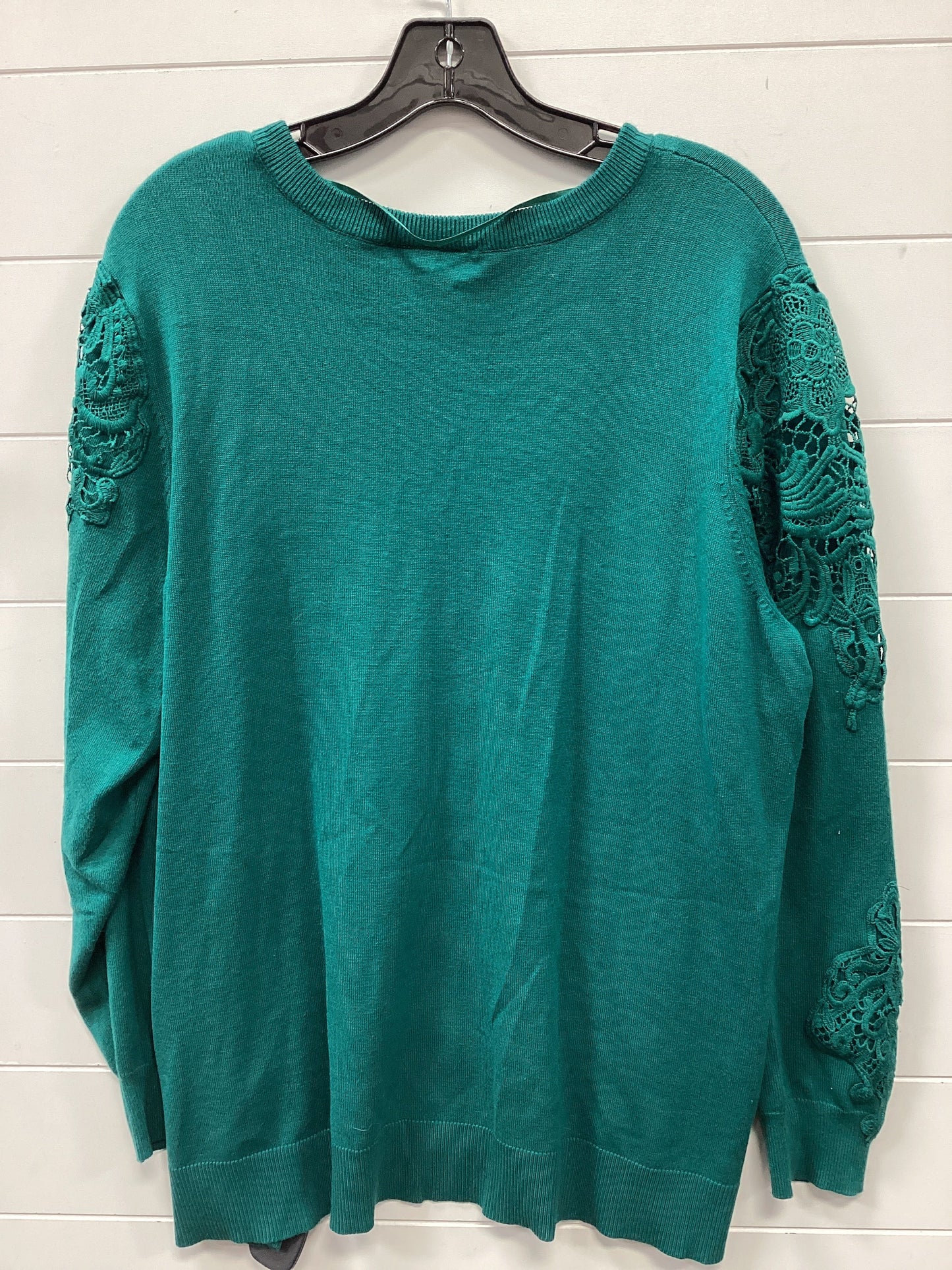 Top Ls By Lane Bryant In Teal, Size:1X