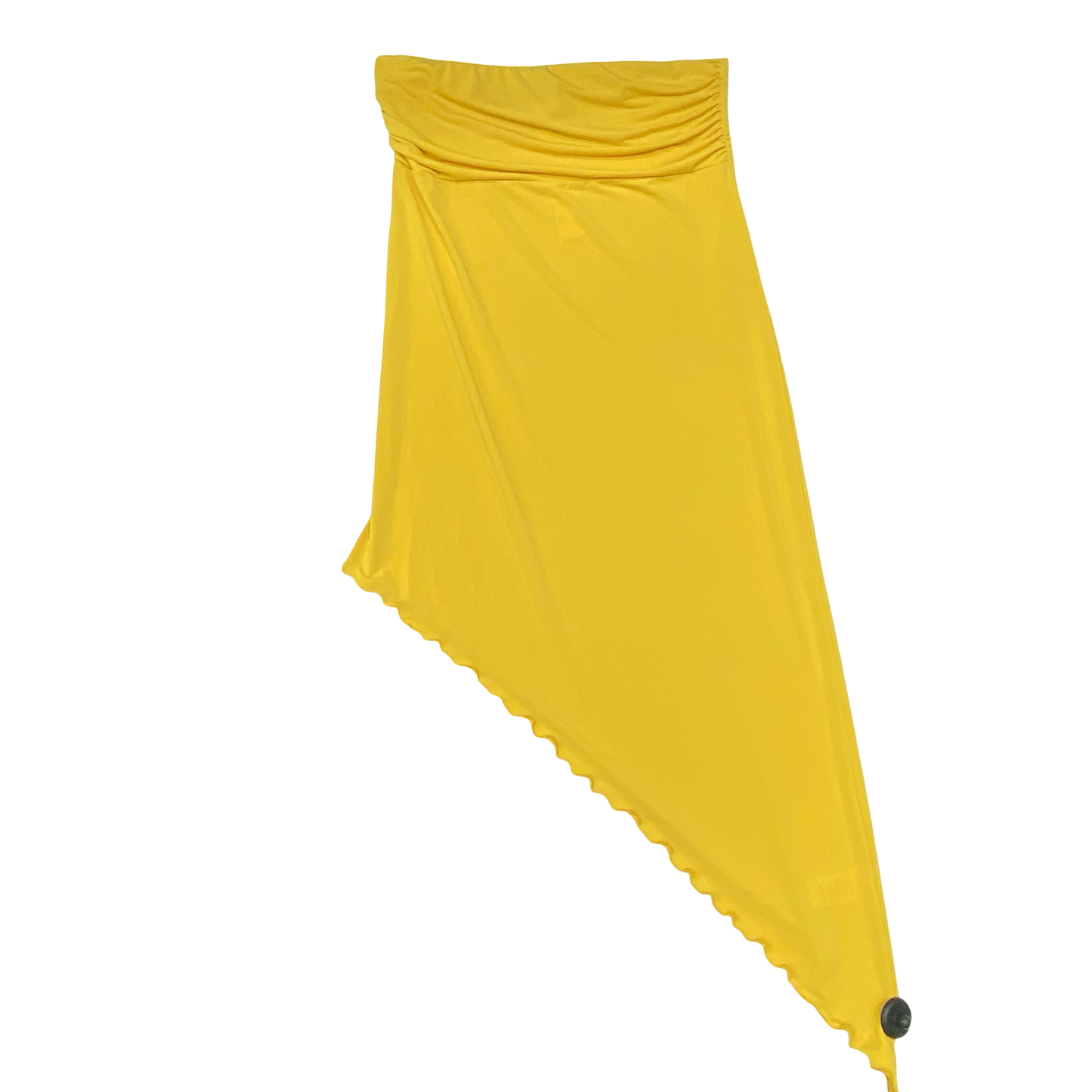 Skirt Midi By Urban Outfitters In Yellow, Size:Xl