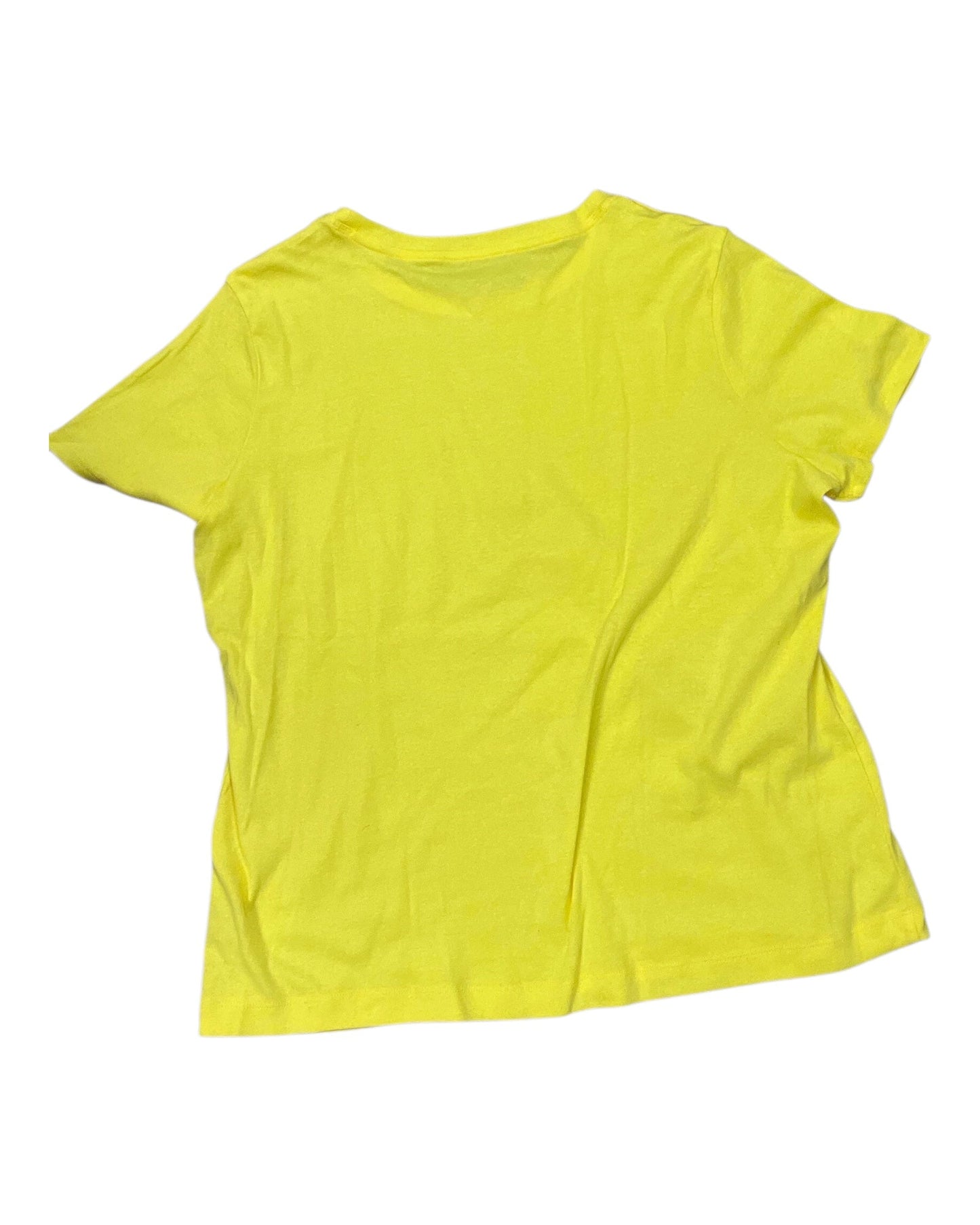 Top Ss By Northcrest In Yellow, Size:1X