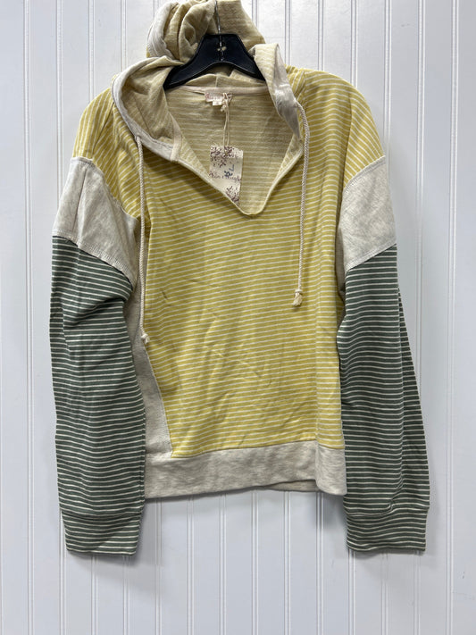 Sweatshirt Hoodie By Hem & Thread In Yellow, Size:L