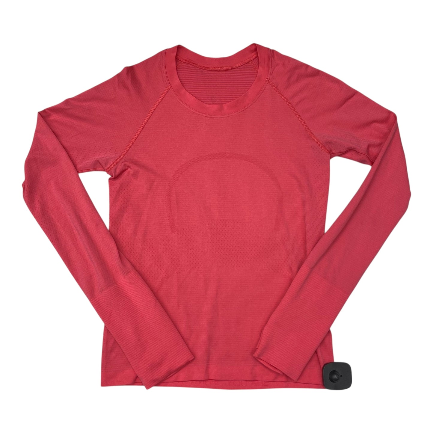 Athletic Top Ls Crewneck By Lululemon In Pink, Size:4