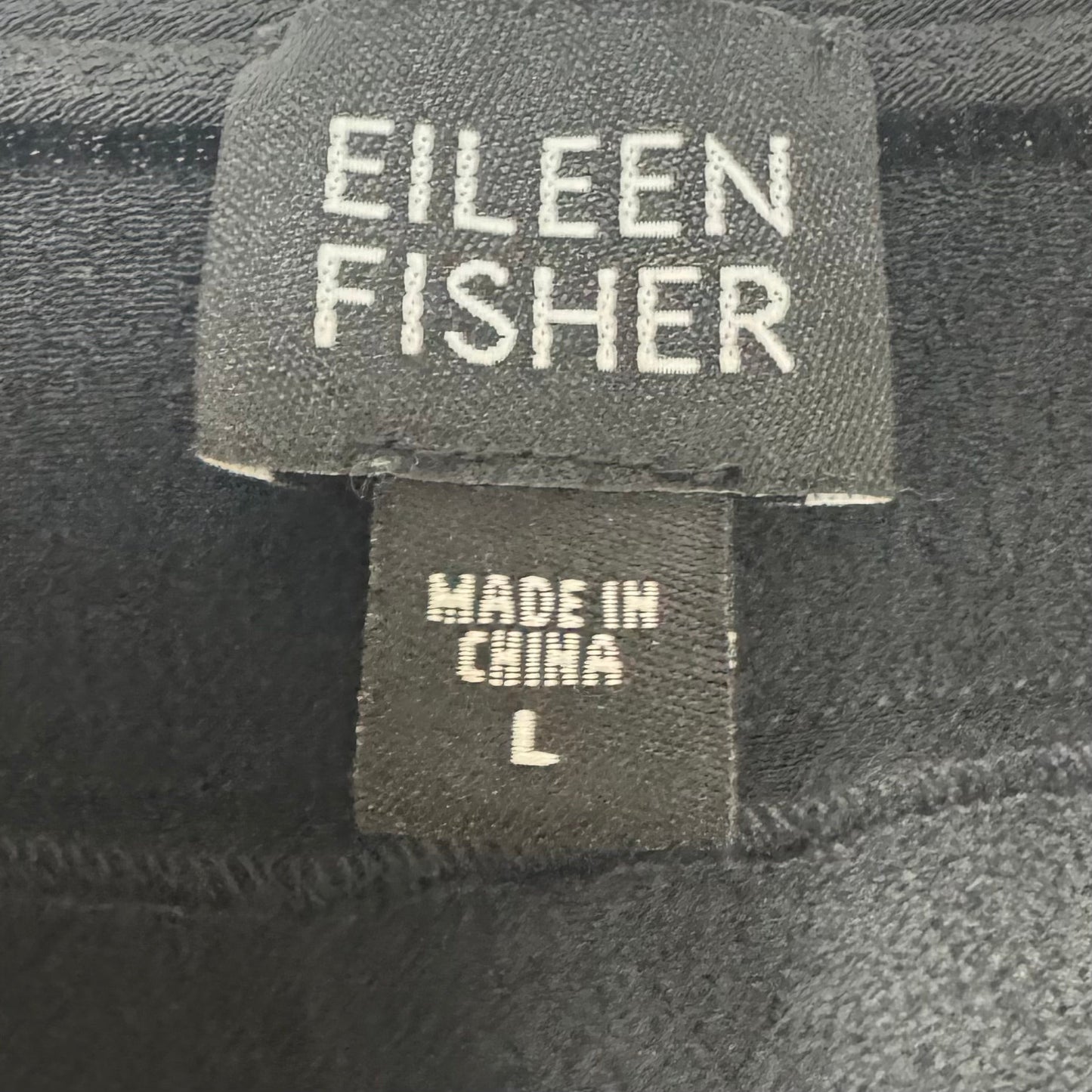 Skirt Maxi By Eileen Fisher In Black, Size: L