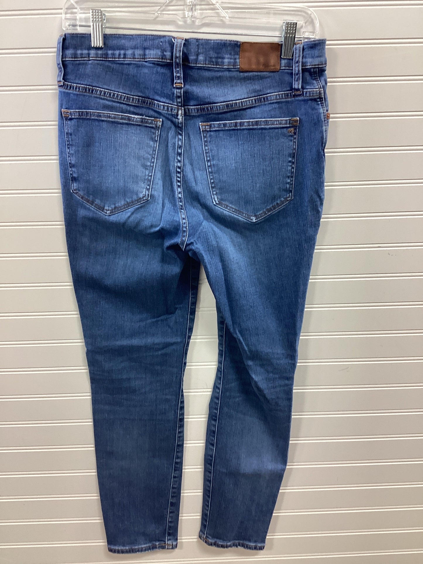 Jeans Skinny By Madewell In Blue Denim, Size:6