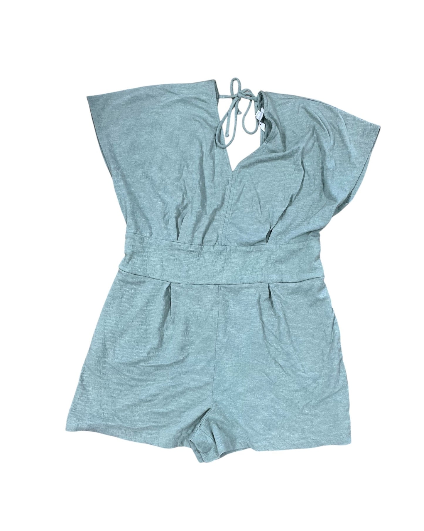Romper By Nine West In Green, Size:1X