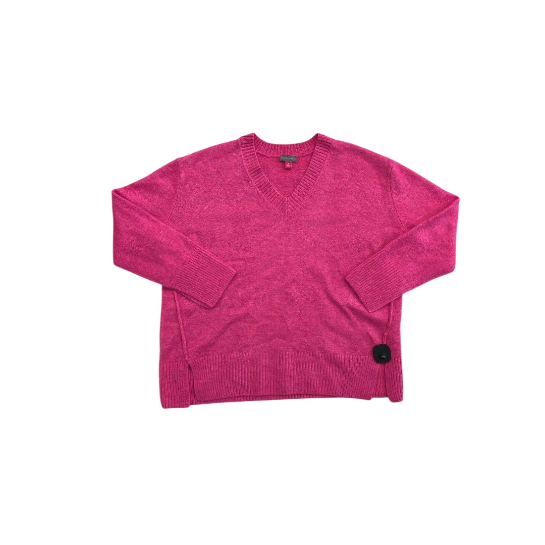 Sweater By Vince Camuto In Pink, Size:M