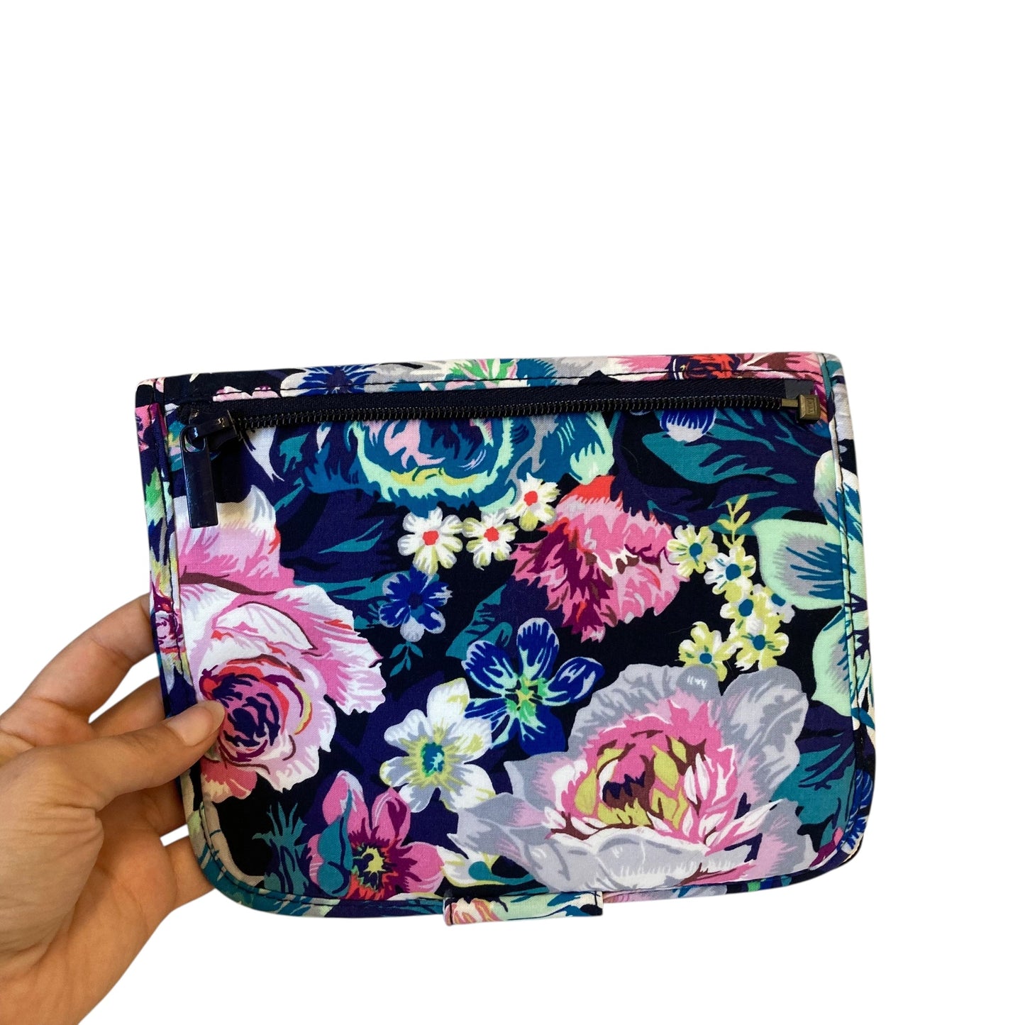 Makeup Bag By Vera Bradley In Floral Print, Size:Medium
