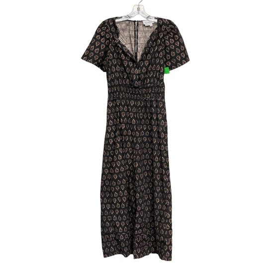 Jumpsuit By Anthropologie In Black & Brown, Size:Xxs