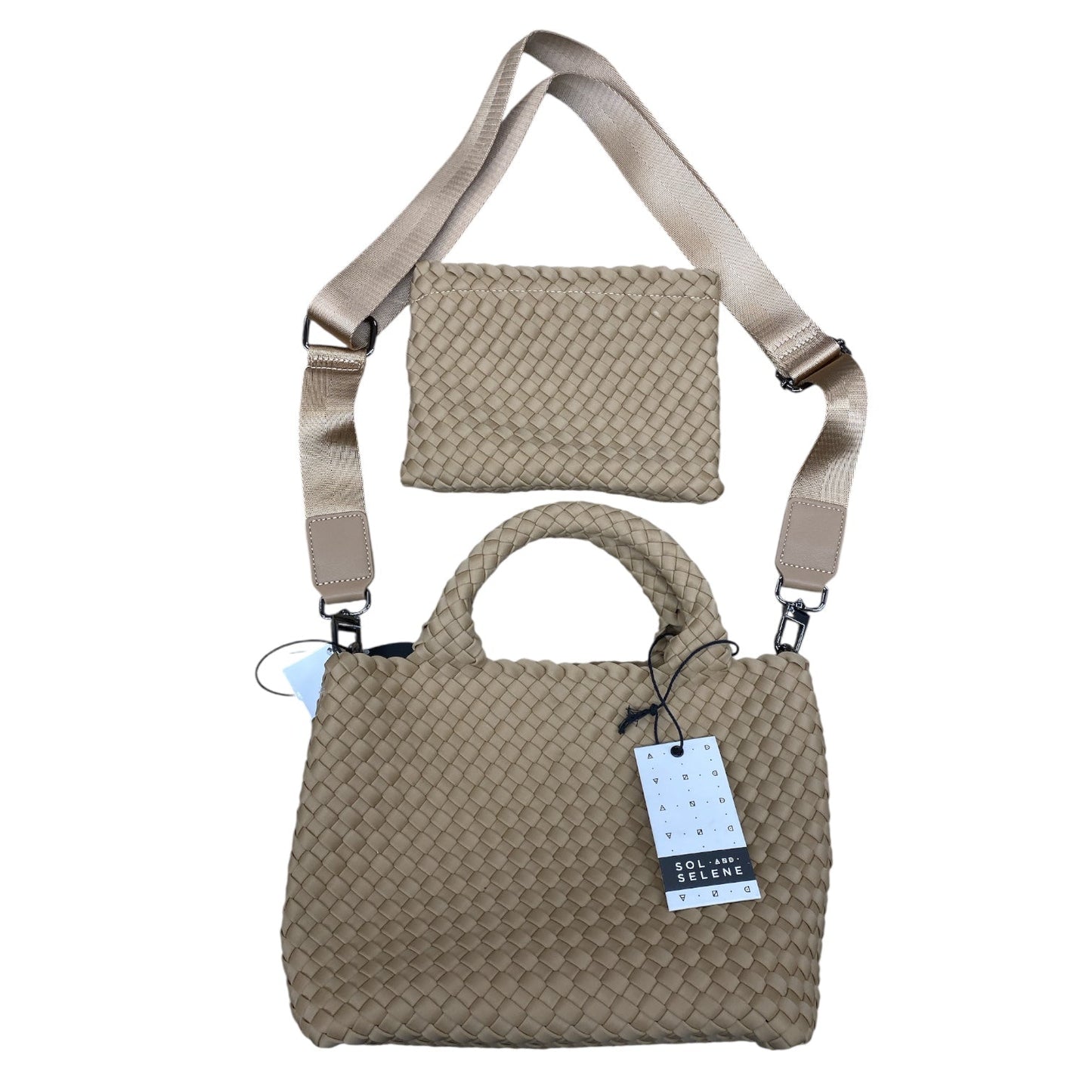 Handbag By Cmb In Tan, Size:Medium