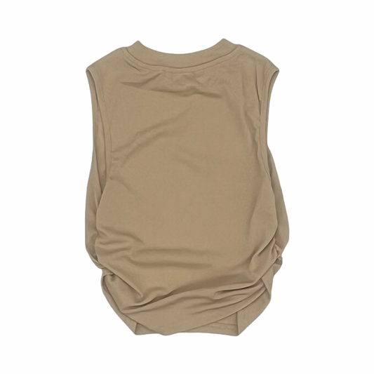 Top Sleeveless By Cider In Tan, Size:M