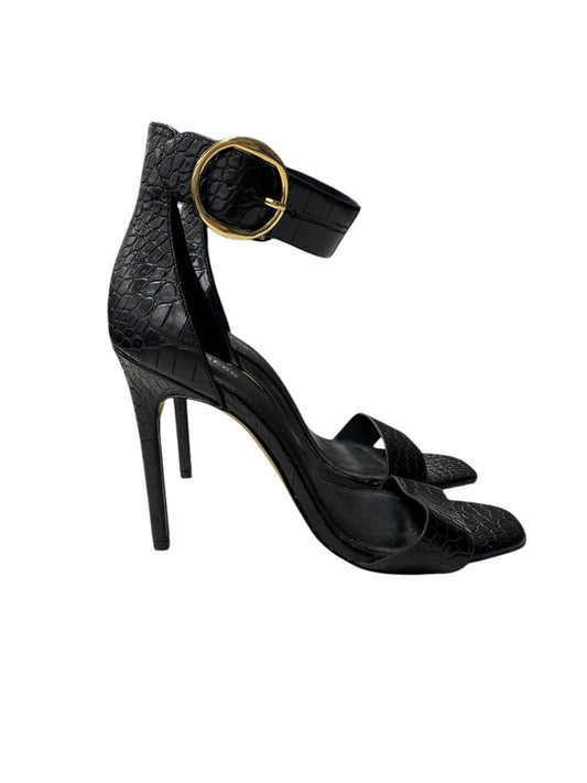 Sandals Heels Stiletto By Express In Black, Size:9
