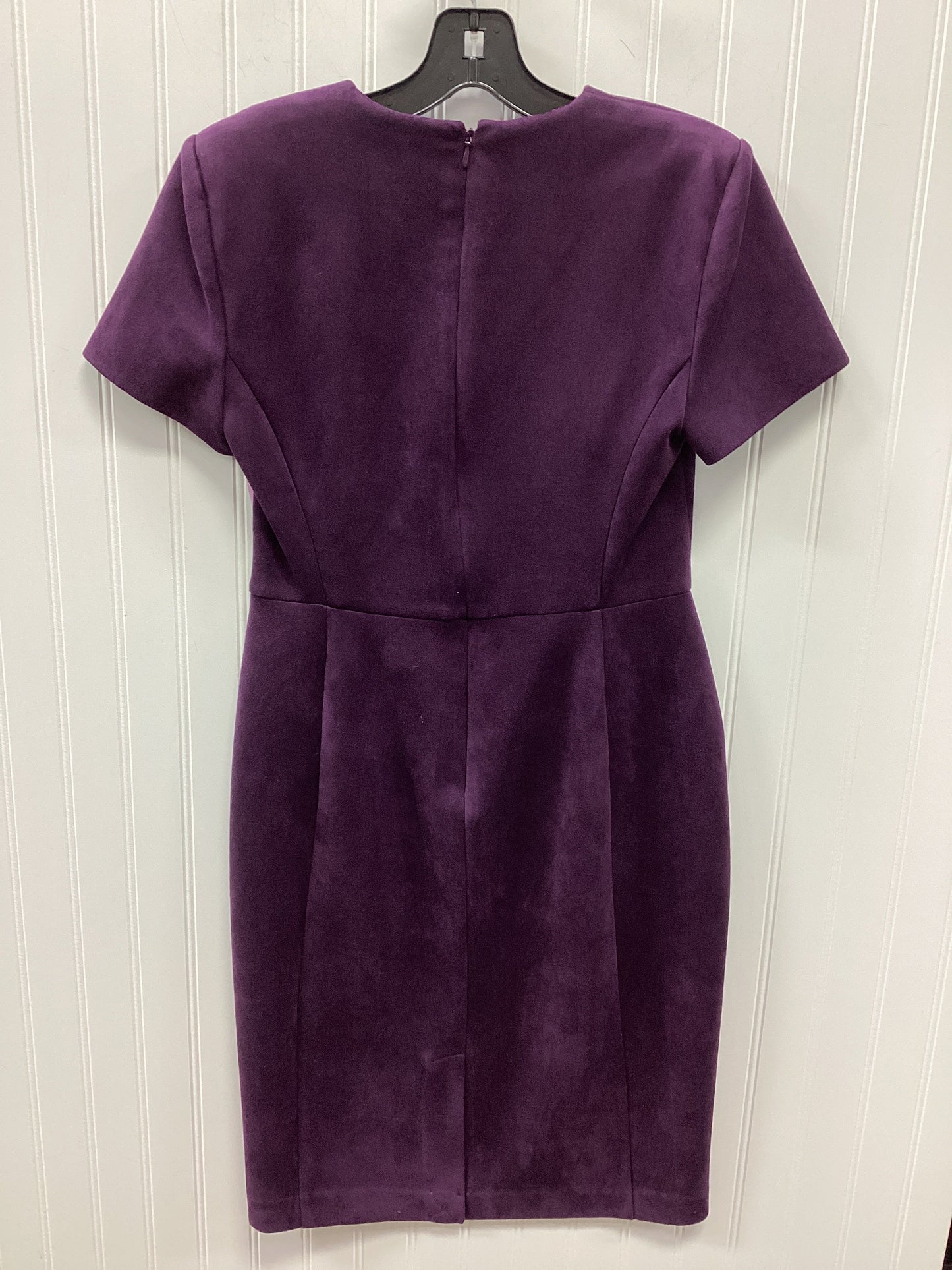 Dress Work By Calvin Klein In Purple, Size:6