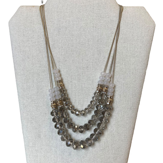 Necklace Layered By White House Black Market In Gold & Silver