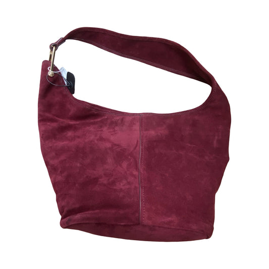 Handbag Designer By Michael Kors In Maroon, Size:Large
