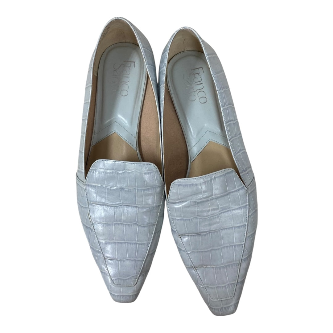 Shoes Flats By Franco Sarto In Blue, Size:7.5