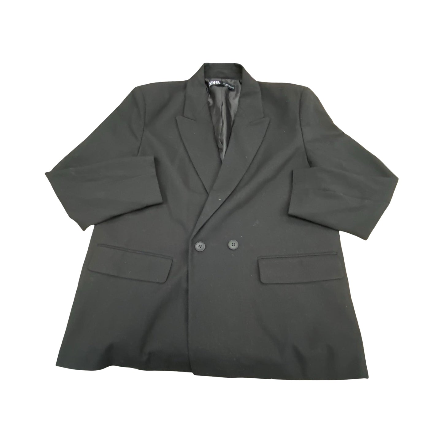 Blazer By Zara In Black, Size:Xl