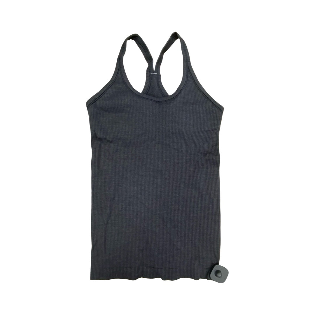 Athletic Tank Top By Lululemon In Grey, Size:S