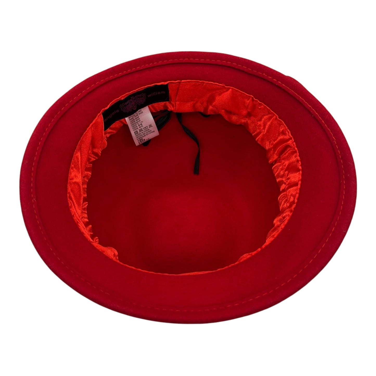 Hat Bucket By Clothes Mentor In Red