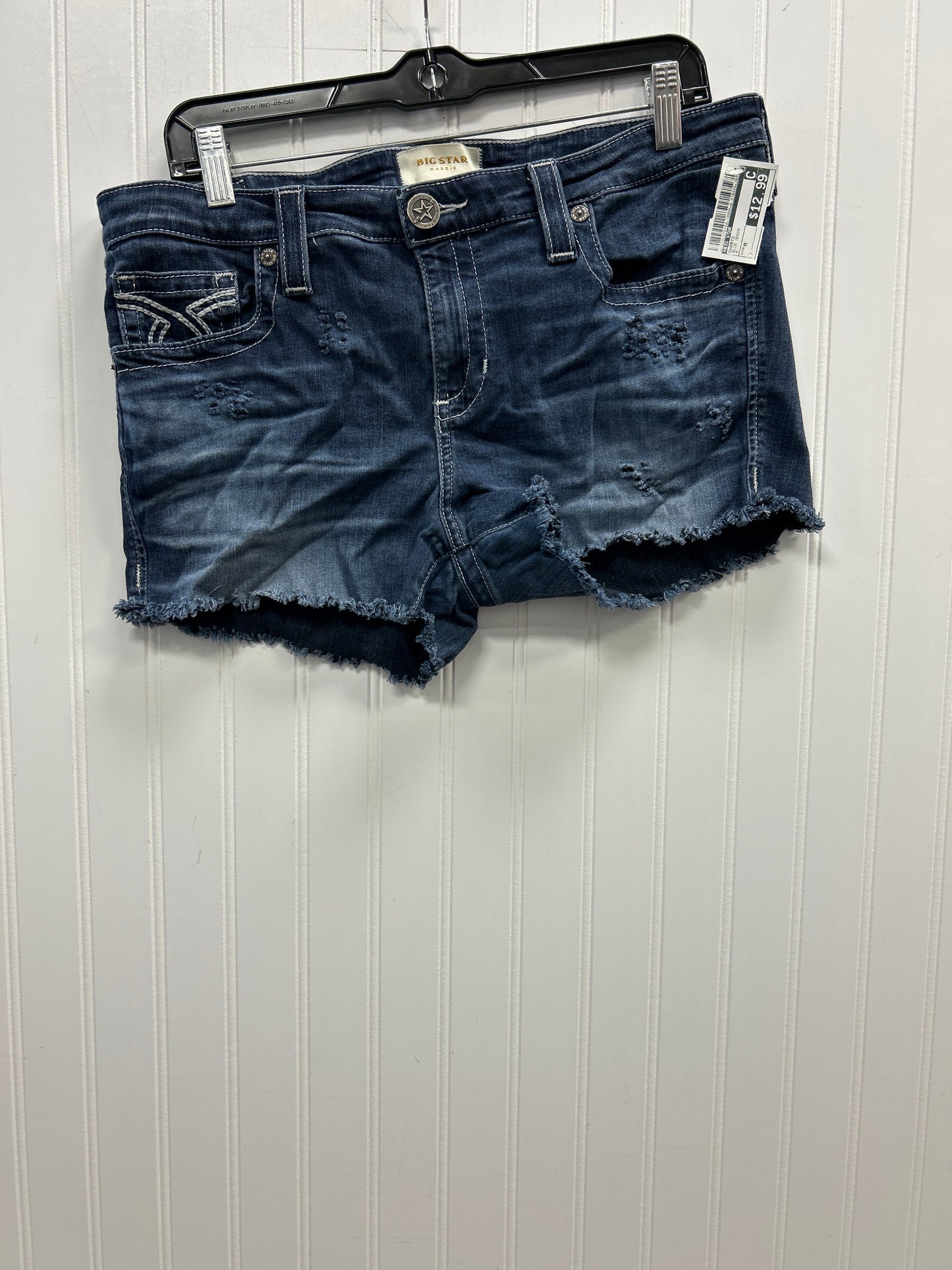 Shorts By Big Star In Blue Denim, Size:M