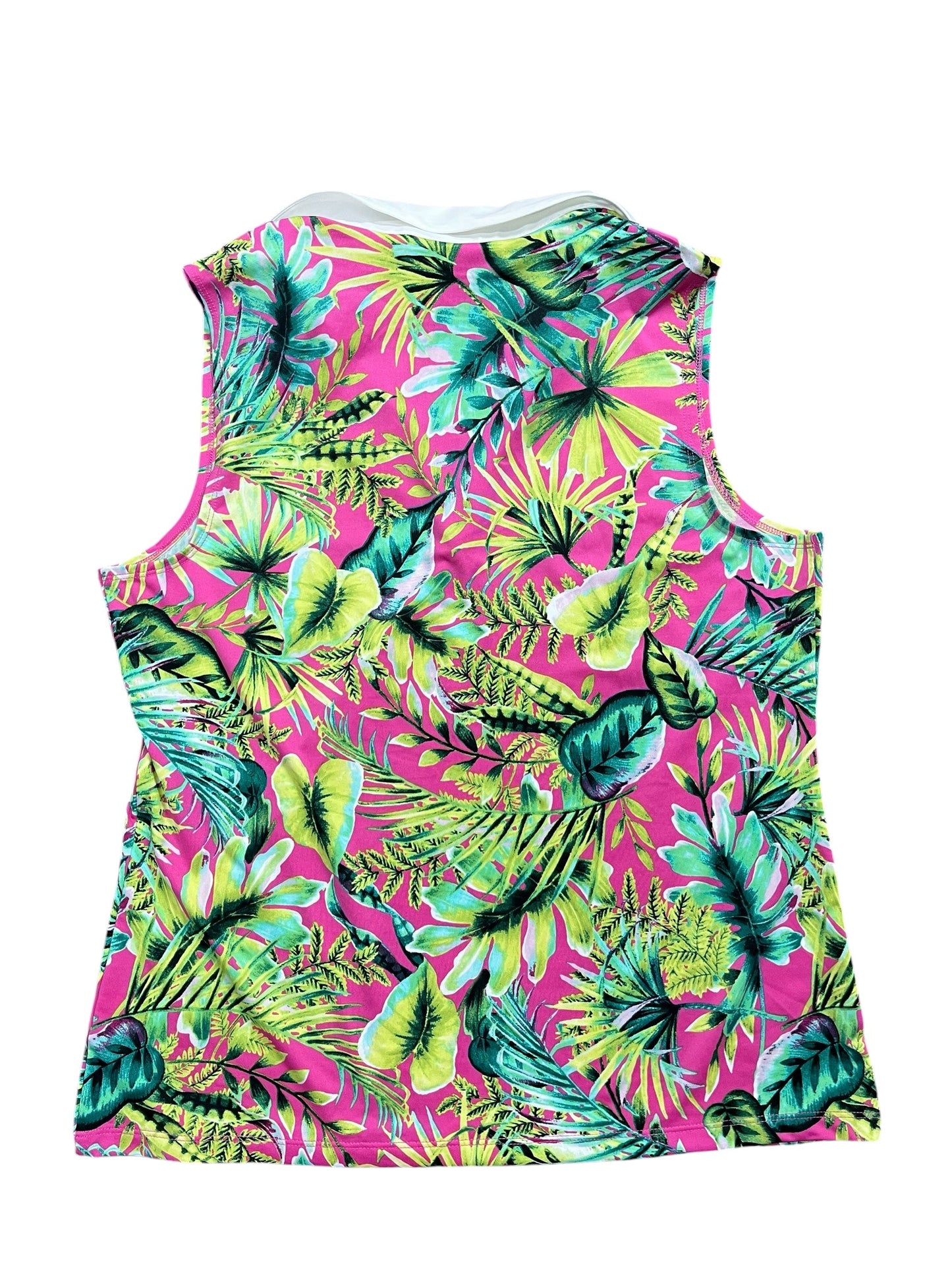 Athletic Tank Top By Tommy Bahama In Tropical Print, Size:Xl