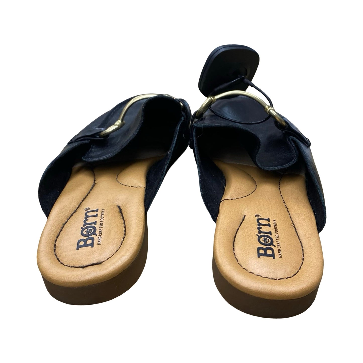 Shoes Flats By Born In Black, Size:8