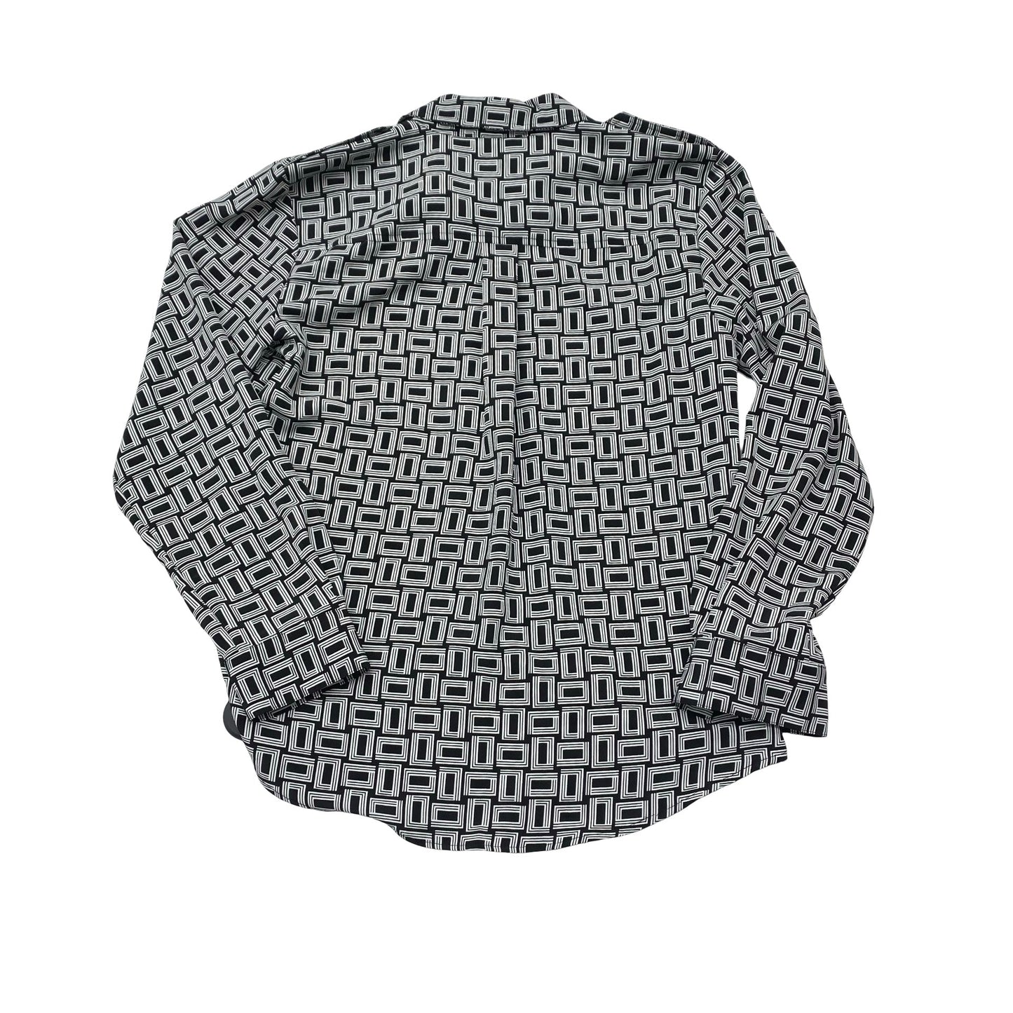 Top Ls Designer By Karl Lagerfeld In Black & White, Size:S