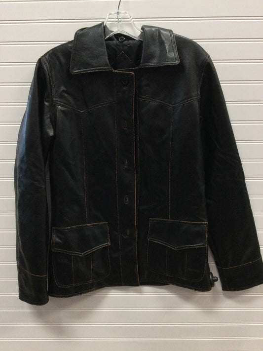 Jacket Moto By Me Jane In Black, Size:M