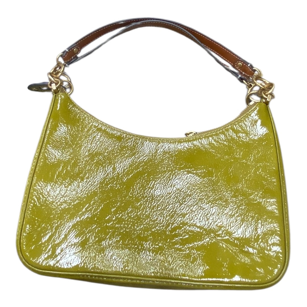 Handbag Designer By Tory Burch In Green, Size:Medium